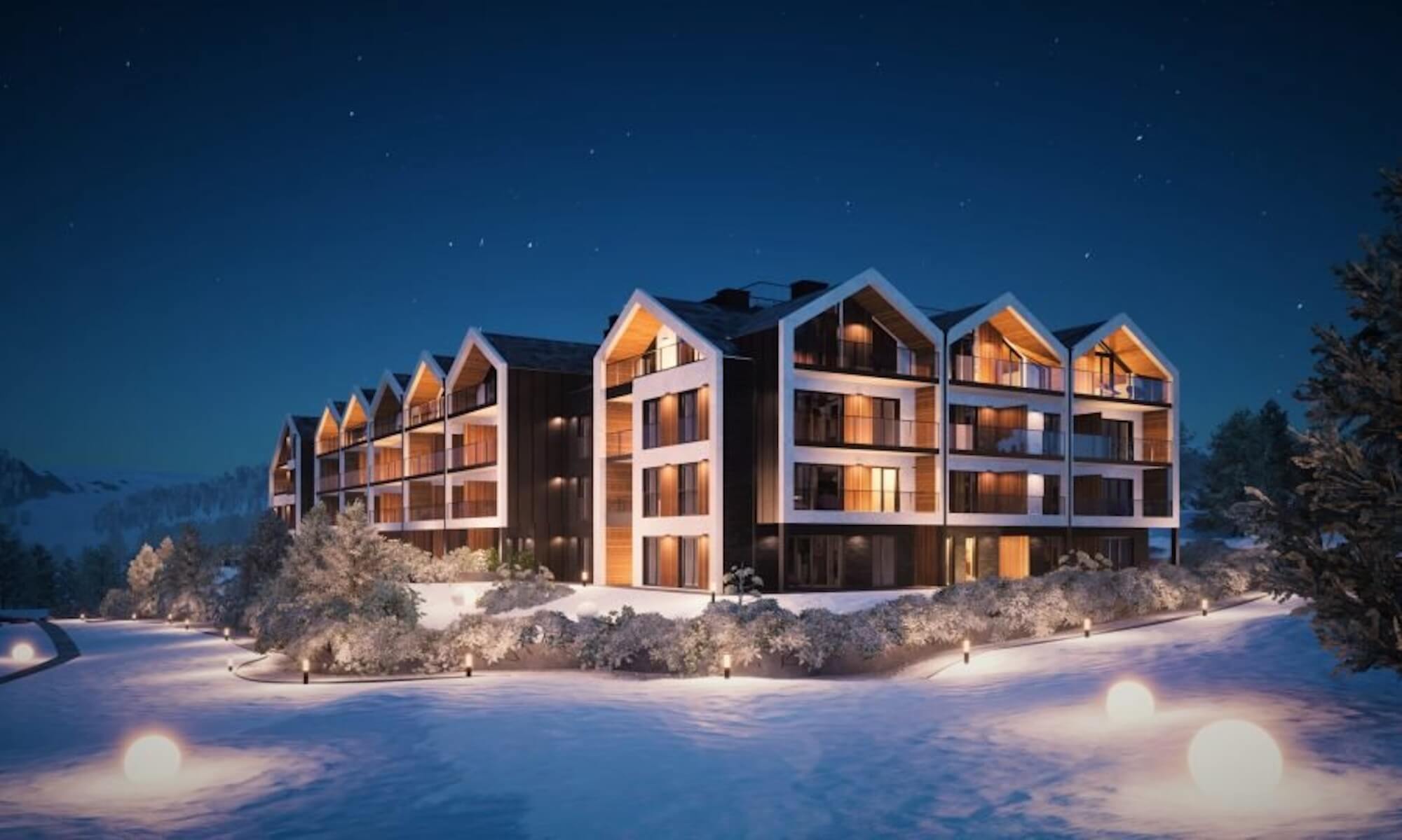 Budowa apartamentowca Belle View | Szklarska Poręba