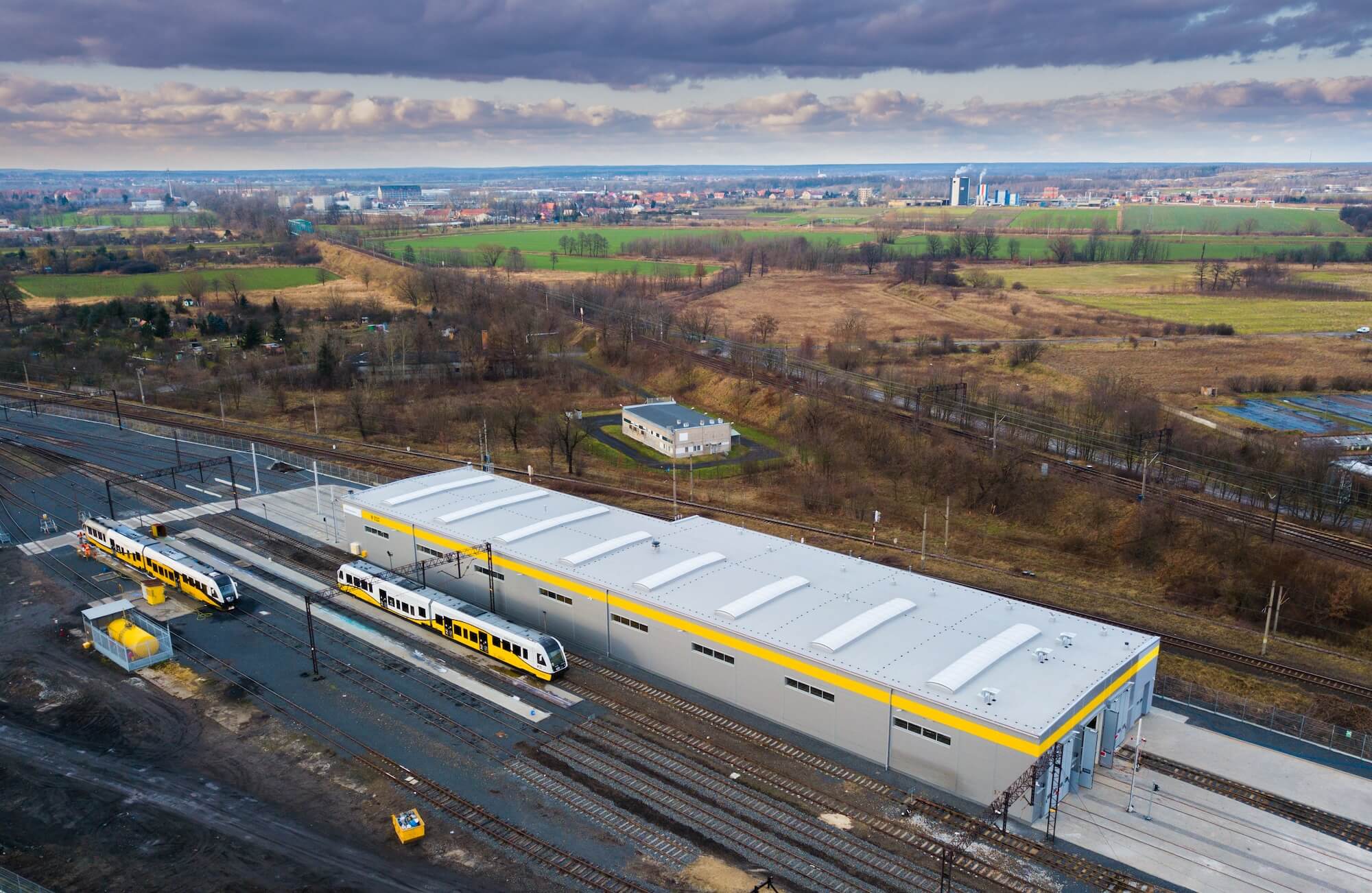 Budowa hali obsługi autobusów szynowych | Legnica