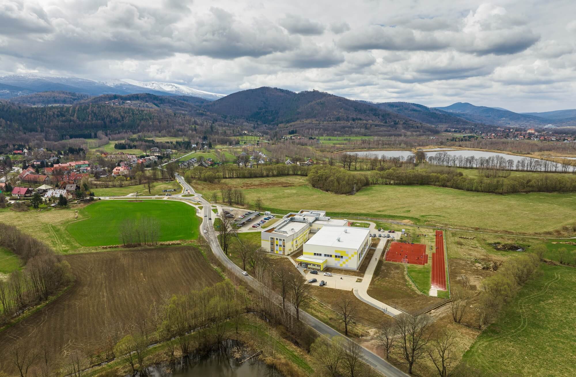 Budowa hali sportowej | Podgórzyn